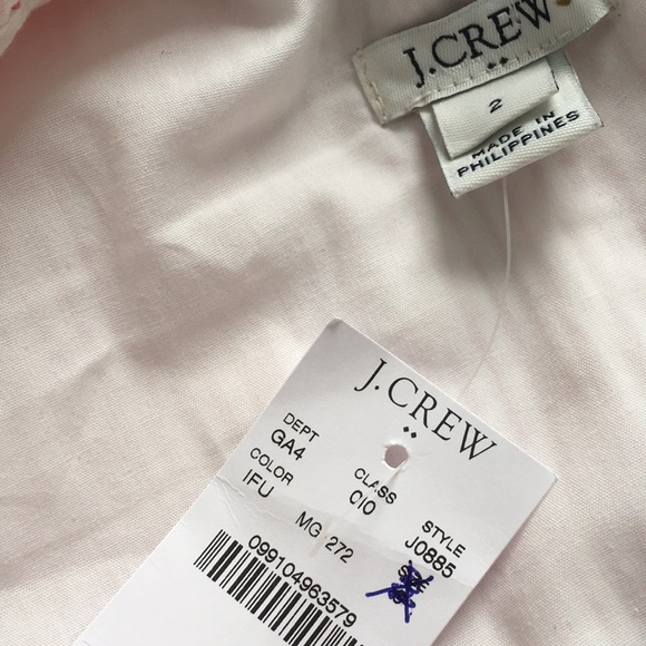 J.Crew One-shoulder Ruffle Dress In Seersucker - Picture 5 of 8